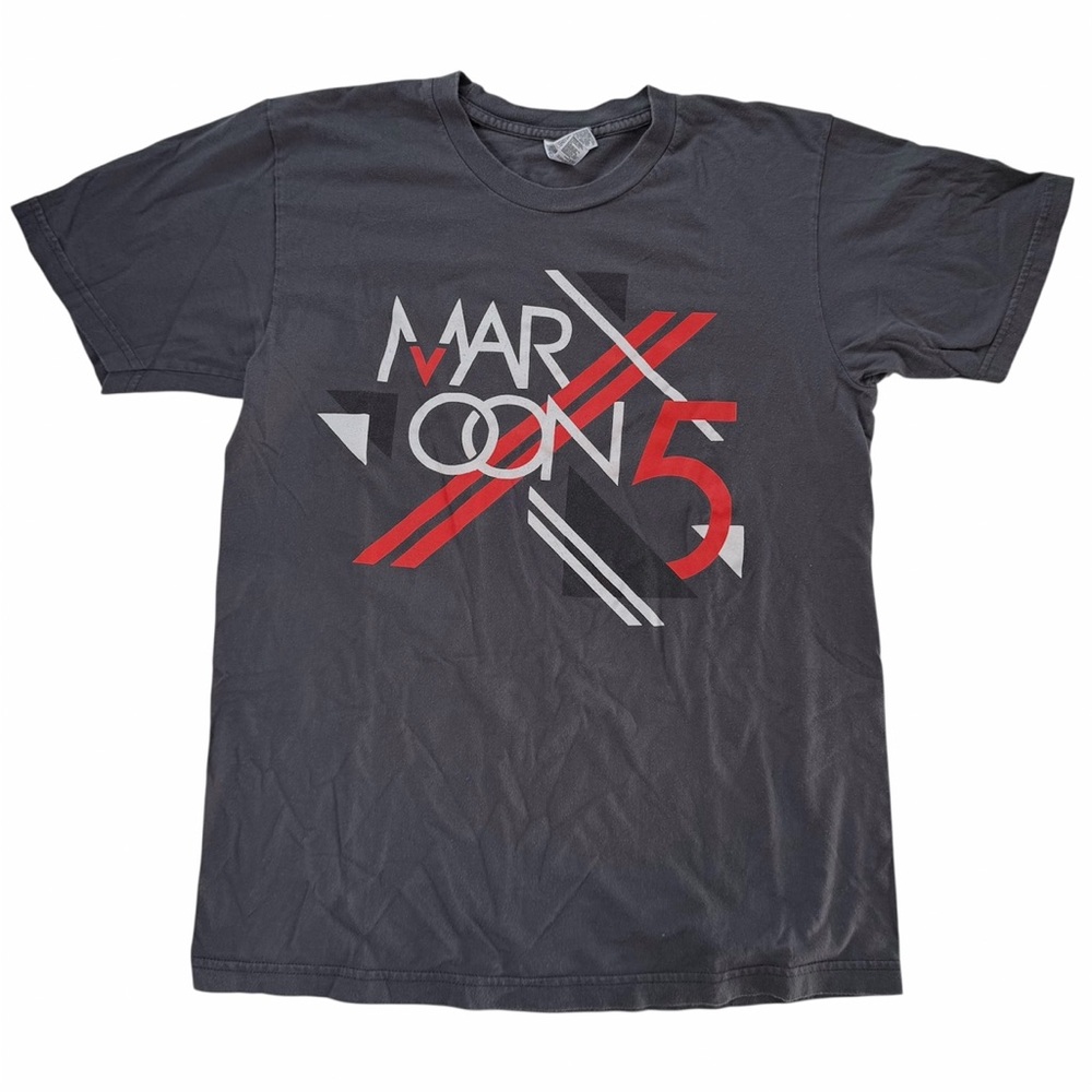 Maroon 5 Unisex Concert Band T-shirt 2011 Hands All Over Tour Size Medium Cotton